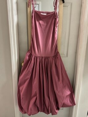 Mare Mare by Anthropologie Sleeveless Drop-Waist Bubble-Hem Midi Dress NWOT